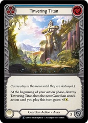 Towering Titan (Blue) - Rainbow Foil - Unlimited Edition