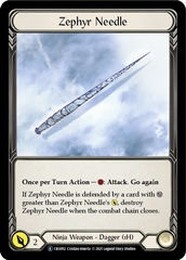 Zephyr Needle (Reverse) - Unlimited Edition