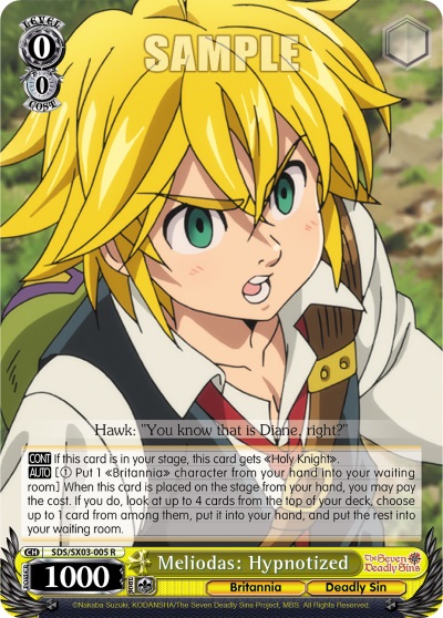 Meliodas: Hypnotized - SDS/SX03-005 - R
