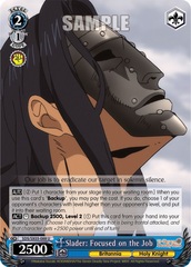Slader: Focused on the Job - SDS/SX03-088 - U