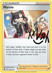 Marnie SWSH120 Holo Promo - Marnie Premium Tournament Collection