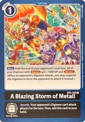 A Blazing Storm of Metal! - BT5-103 - P (Battle of Omni Pre-Release Promo)