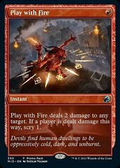 Play with Fire - Dark Frame Promo