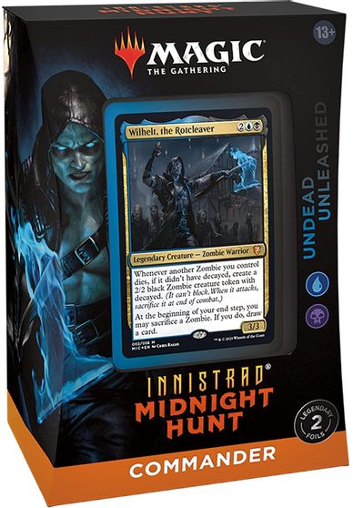 Innistrad: Midnight Hunt Commander Deck: Undead Unleashed Innistrad: Midnight Hunt Commander Deck: Undead Unleashed