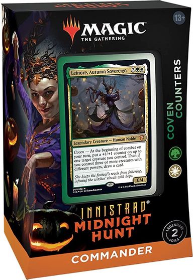 Innistrad: Midnight Hunt Commander Deck: Coven Counters Innistrad: Midnight Hunt Commander Deck: Coven Counters