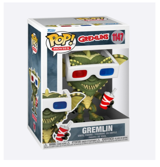 Movie Series - #1147 - Gremlin With 3D Glasses