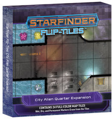 Starfinder RPG: Flip-Tiles - City Alien Quarter Expansion