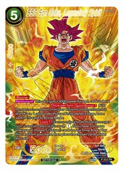 SSG Son Goku, Legendary Spirit (Gold Stamped) - P-312 - PR