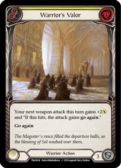 Warriors Valor (Yellow)
