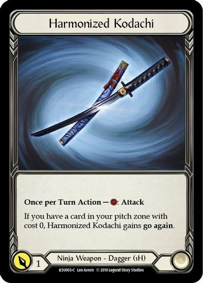 Harmonized Kodachi