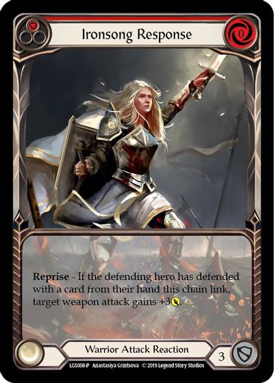 Ironsong Response (Red) (LGS008) (Extended Art)