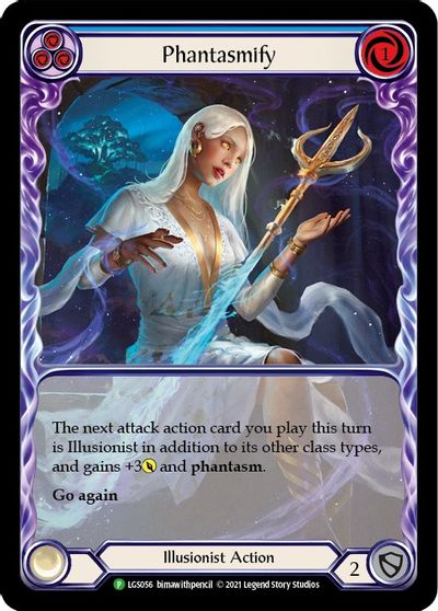 Phantasmify (Blue) - Rainbow Foil (Extended Art)