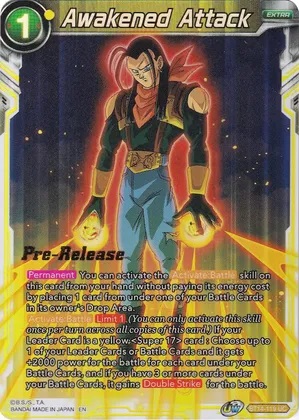 Awakened Attack - BT14-119 - UC - Pre-release (Cross Spirit)