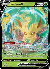 Leafeon V - 007/203 - Ultra Rare