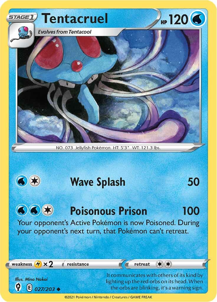 Tentacruel - 027/203 - Uncommon