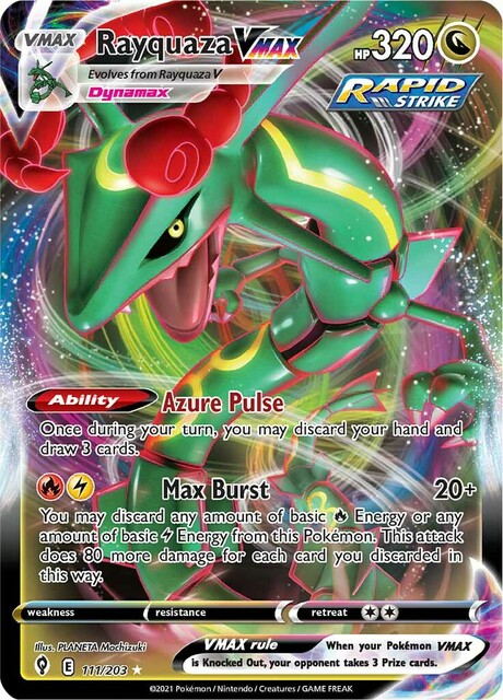 Pokemon - Rayquaza V Alt Art / Rayquaza VMAX hot - NM