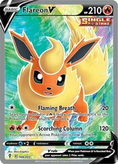 Flareon V - 169/203 - Full Art Ultra Rare