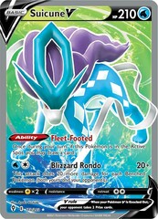 Suicune V - 173/203 - Full Art Ultra Rare