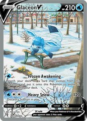 Glaceon V - 175/203 - Full Art Ultra Rare