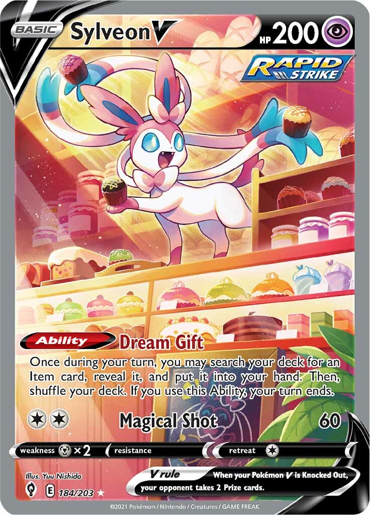 Pokemon Sylveon VMAX Alternate popular Art Secret Mint