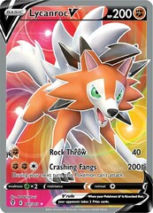 Lycanroc V - 187/203 - Full Art Ultra Rare