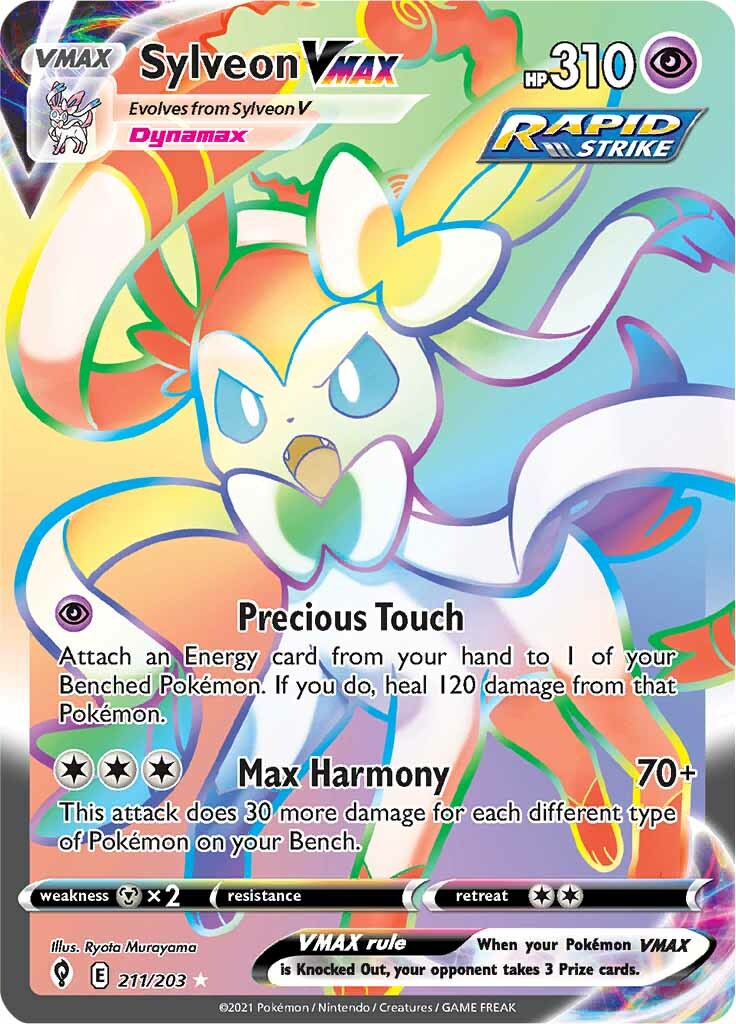 Pokemon Sylveon VMAX factory Alternate Art Secret