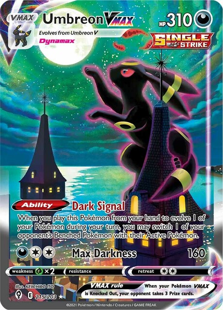 Pokemon Umbreon V Alternate sale Full Art NM