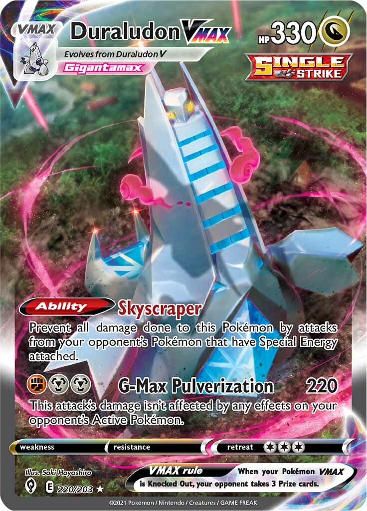 Duraludon VMAX - 220/203 - Secret Rare (Alternate)