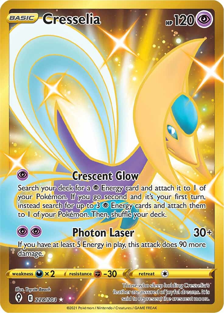 Cresselia - 228/203 - Secret Rare