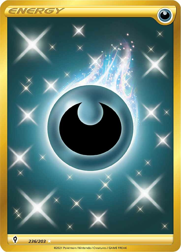 Darkness Energy - 236/203 - Secret Rare