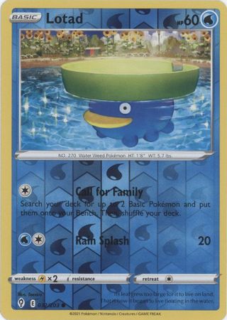 Lotad - 032/203 - Common - Reverse Holo