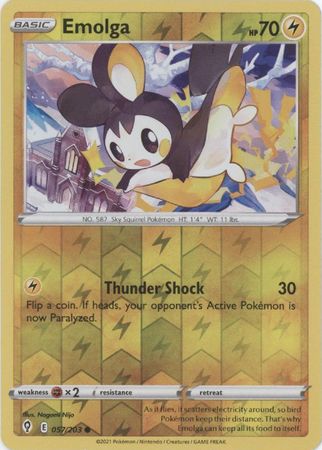 Emolga - 057/203 - Common - Reverse Holo