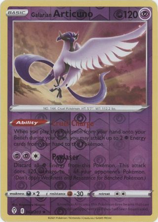 Pokemon nm condition reverse holo moltres and articuno high quality