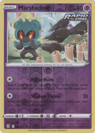 Marshadow - 080/203 - Holo Rare - Reverse Holo