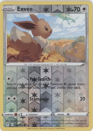 Eevee - 125/203 - Common - Reverse Holo