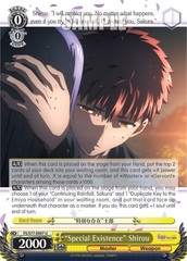 Special Existence Shirou - FS/S77-E007 - U