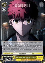 Preparing for Battle, Shirou - FS/S77-E011 - C