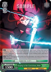 Keeping to Her Convictions, Rider - FS/S77-E018 - RR
