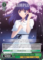 Cloud-Concealed Moon, Sakura - FS/S77-E021S - SR