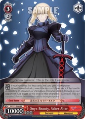 Onyx Beauty, Saber Alter - FS/S77-E044 - RR
