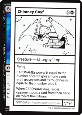 Chimney Goyf (No PW Symbol)