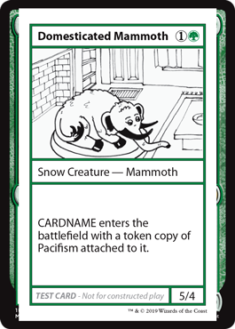 Domesticated Mammoth (No PW Symbol)