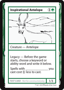 Inspirational Antelope (No PW Symbol)