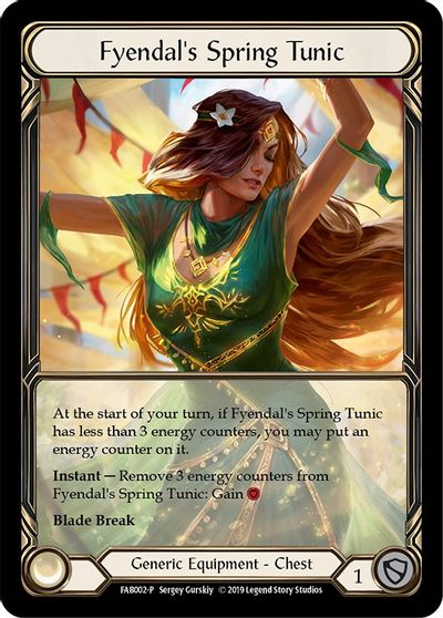 Fyendals Spring Tunic - Rainbow Foil (Extended Art)
