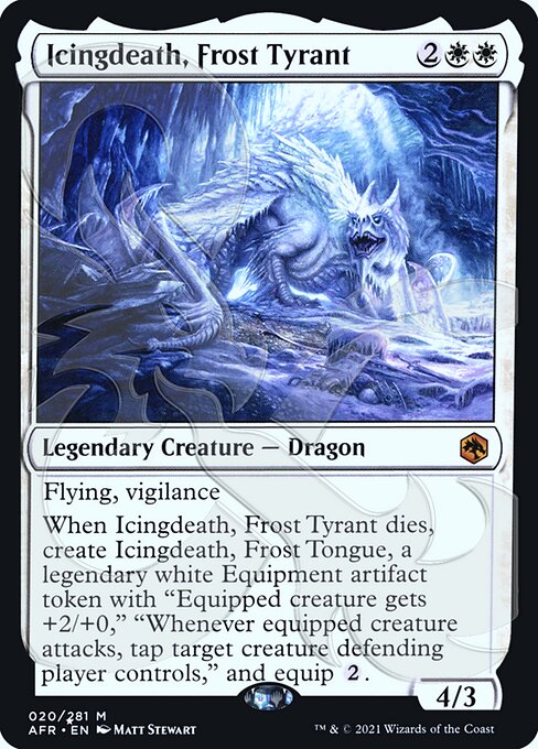 Icingdeath, Frost Tyrant - Foil - Ampersand Promo