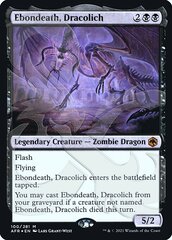 Ebondeath, Dracolich - Foil