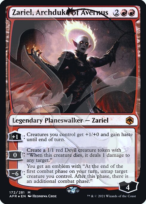 Zariel, Archduke of Avernus - Foil - Ampersand Promo