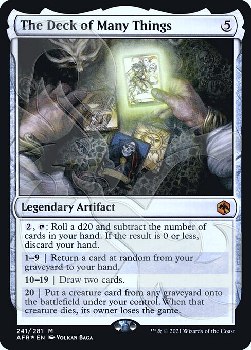 The Deck of Many Things - Ampersand Foil