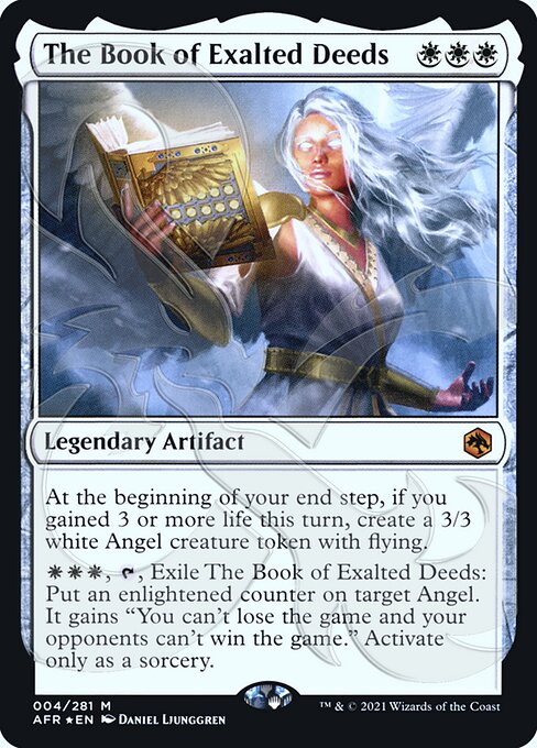 The Book of Exalted Deeds - Ampersand Foil