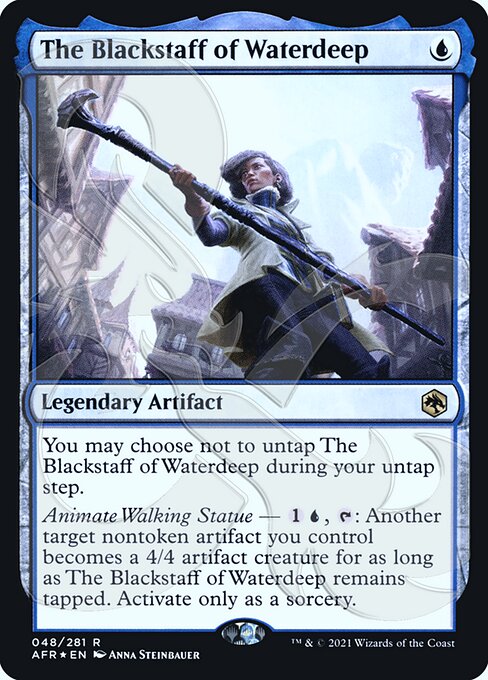 The Blackstaff of Waterdeep (048) (Ampersand) - Foil
